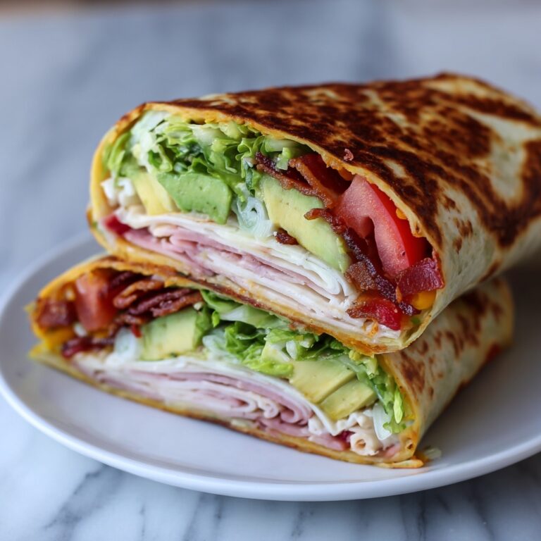 Irresistible Turkey Avocado Club Wraps Recipe
