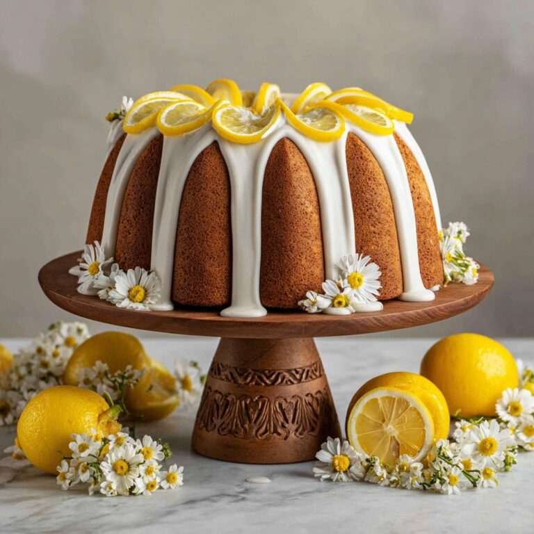 Lemon Bundt Cake Recipe