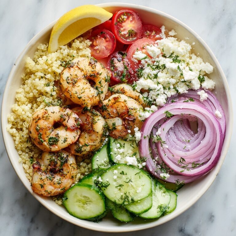 Easy Mediterranean Shrimp Bowls Recipe