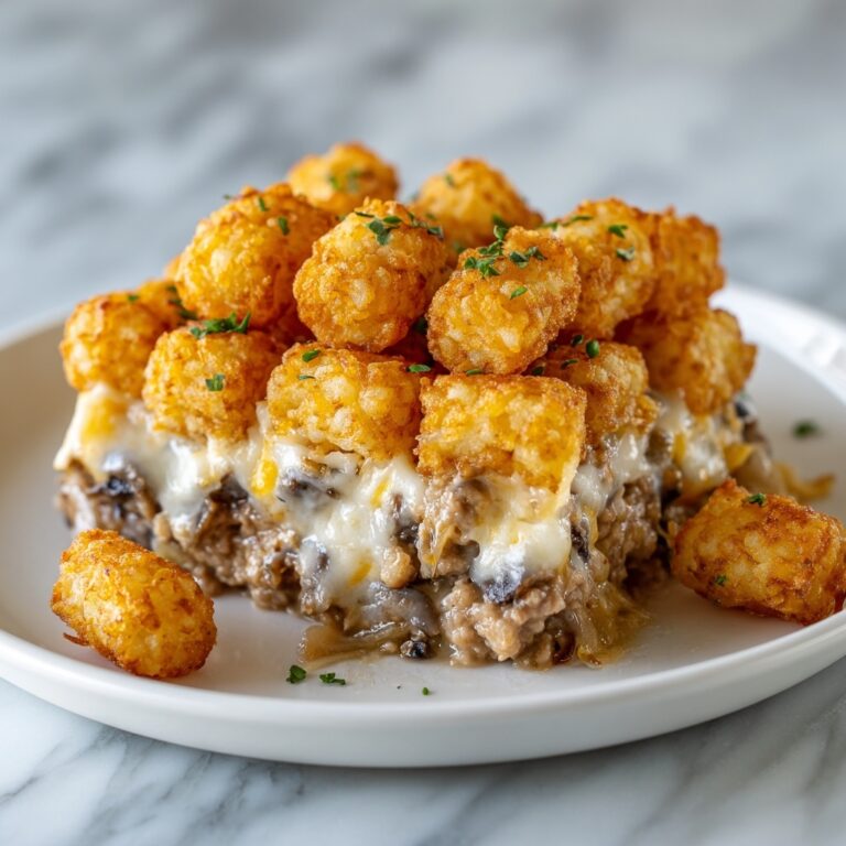 Irresistible Tater Tot Casserole with Ground Beef Recipe
