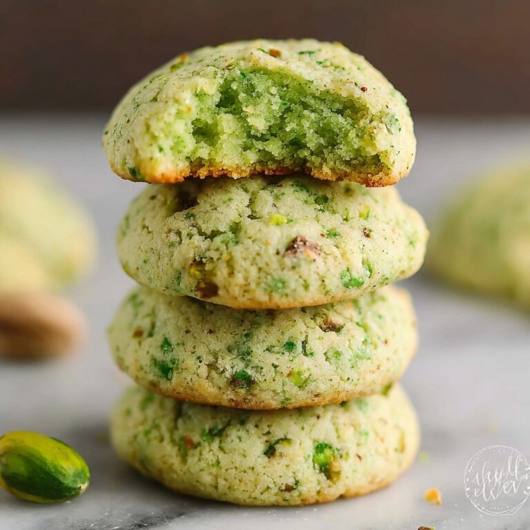 Pistachio Pudding Cookies Recipe