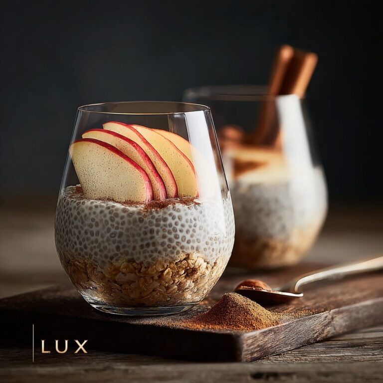 Irresistible Warm Chai Spiced Chia Pudding & Cinnamon Apples Recipe