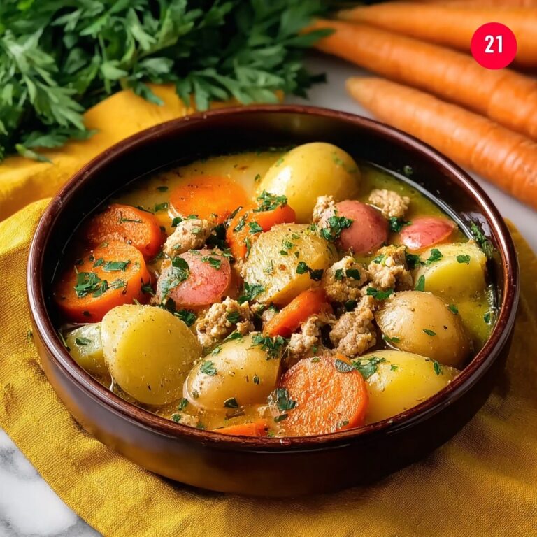 Filling Crockpot Ground Turkey Soup Recipe