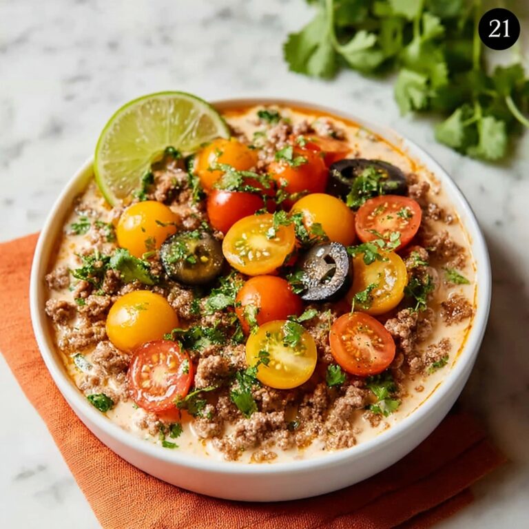 Creamy Ground Turkey and Cheese Dip Recipe