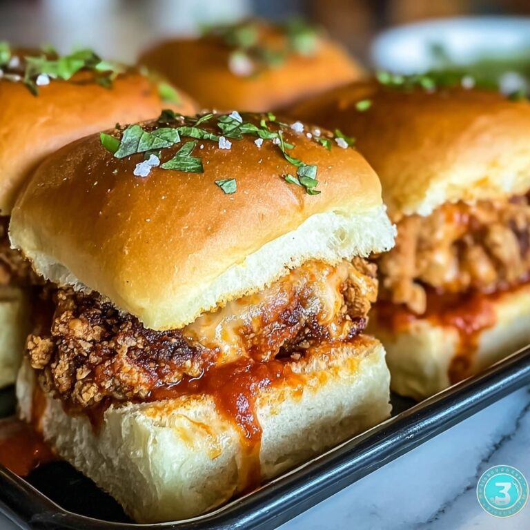 Easy Chicken Sliders Recipe