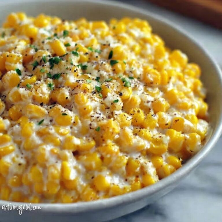 Creamy Honey Butter Skillet Corn Recipe