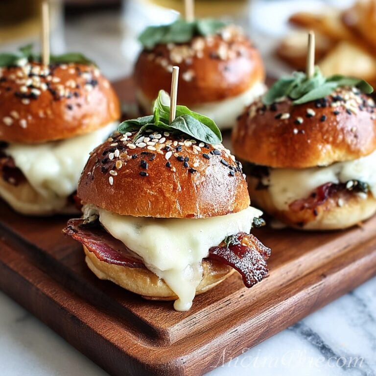 Crispy Prosciutto and Cheese Sliders: The Ultimate Delicious Recipe