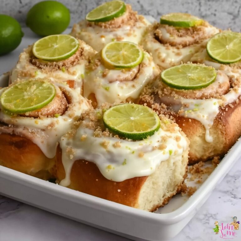 Key Lime Pie Rolls with Graham Cracker Crust Delight Recipe