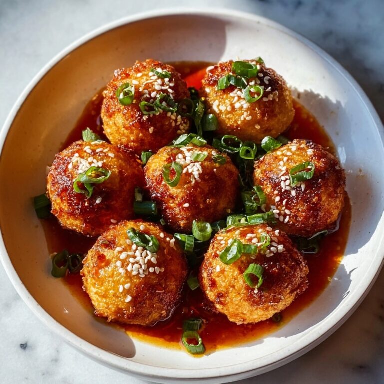 Crispy Air-Fried Tofu Balls with Dipping Sauce Recipe