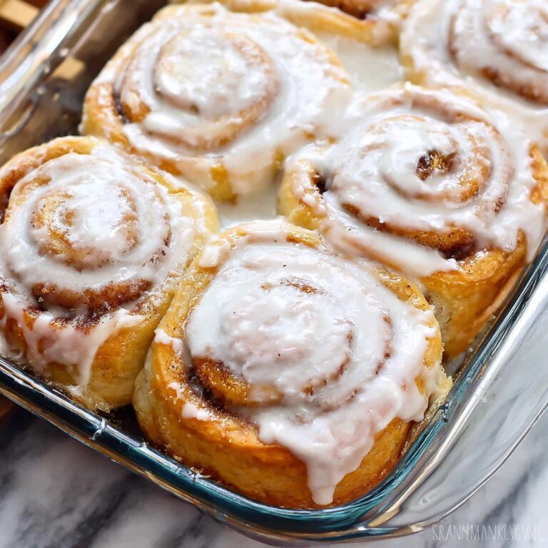 TikTok Cinnamon Rolls with Heavy Cream Recipe