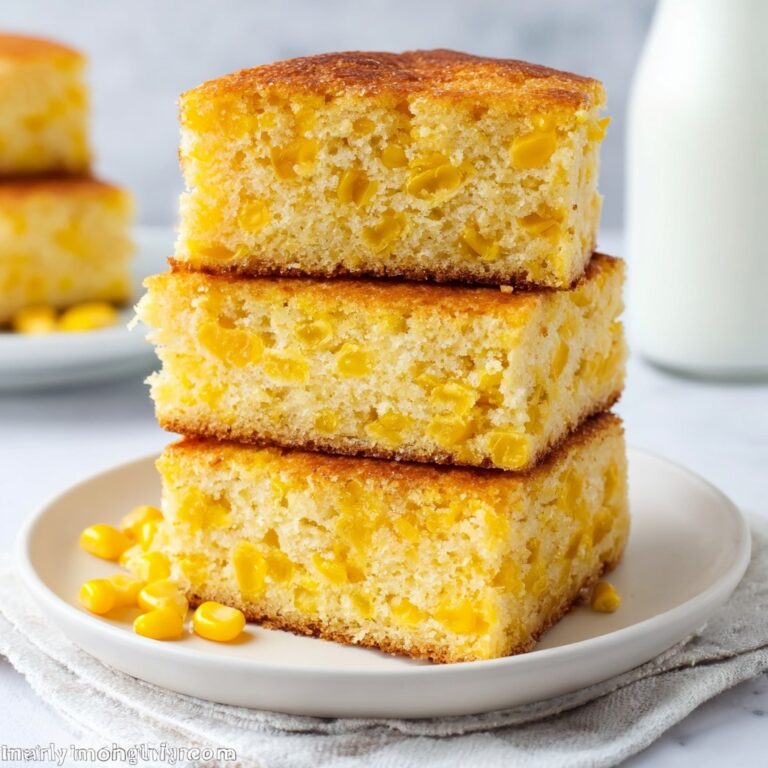 Layered Cornbread Cake Recipe