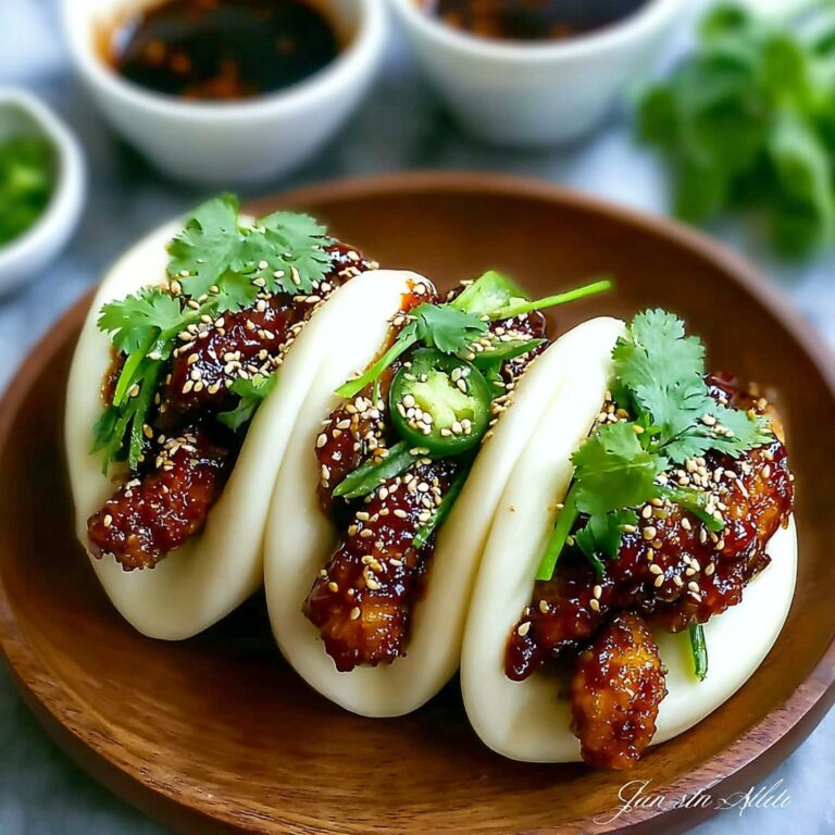 Korean Chicken Bao Buns Recipe