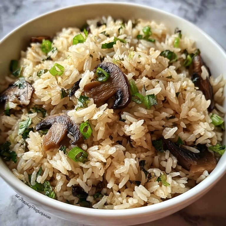 Mushroom Rice Recipe