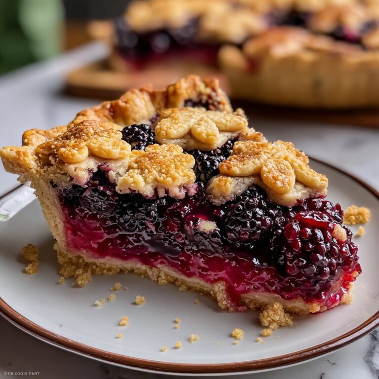 Blackberry Pie Crumble Bars Recipe