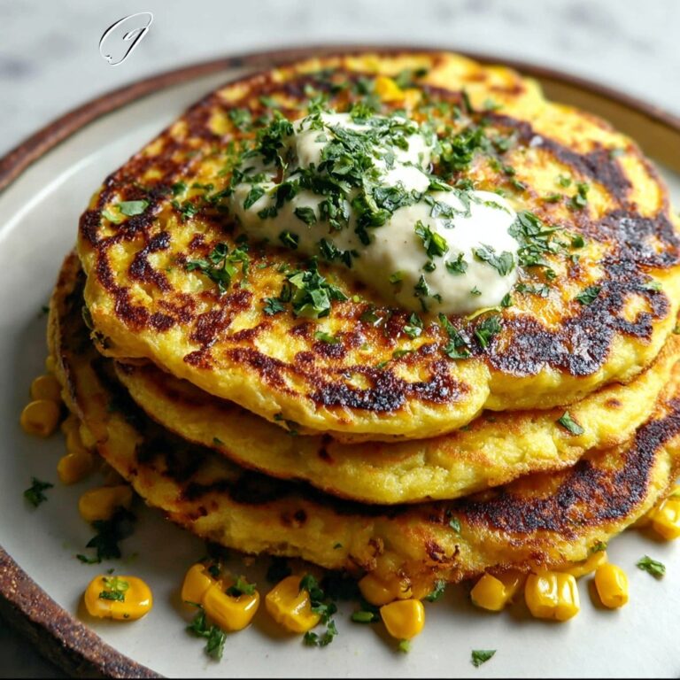 Venezuelan Sweet Corn Cachapas with Cheesy Goodness Inside Recipe
