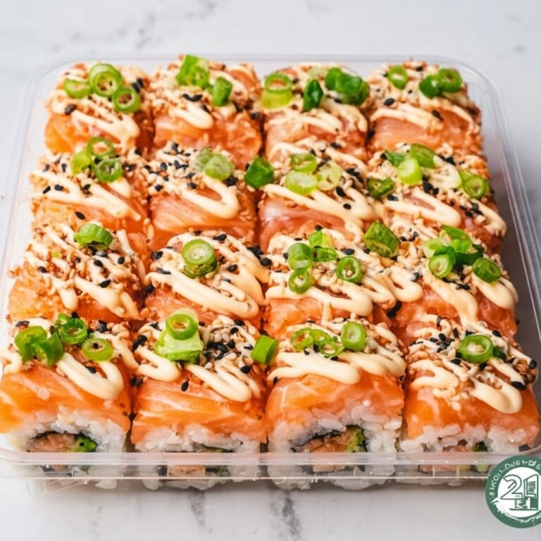Spicy Salmon Sushi Bake Recipe