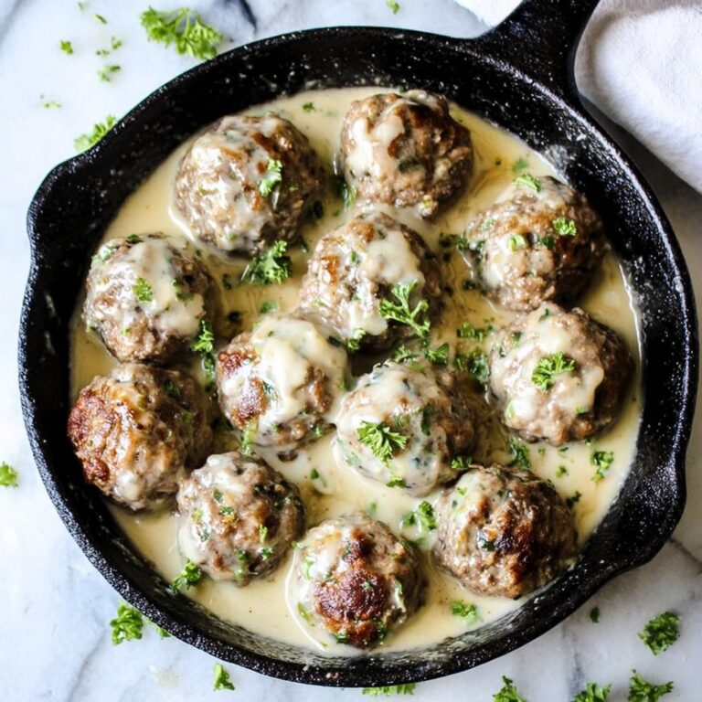 Swedish Meatballs in Creamy Broth Recipe