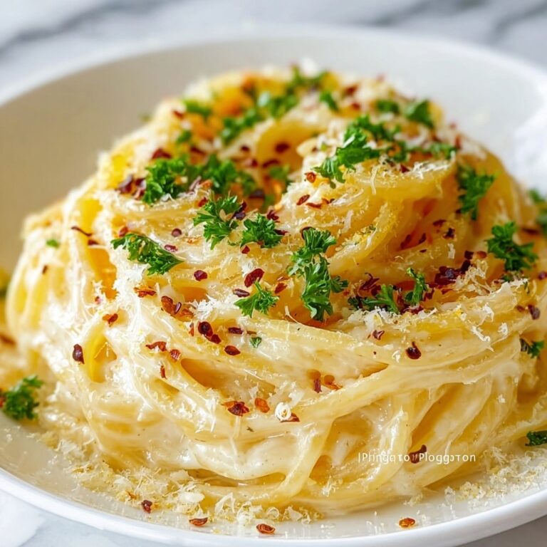 One Pot Creamy Garlic Pasta Recipe