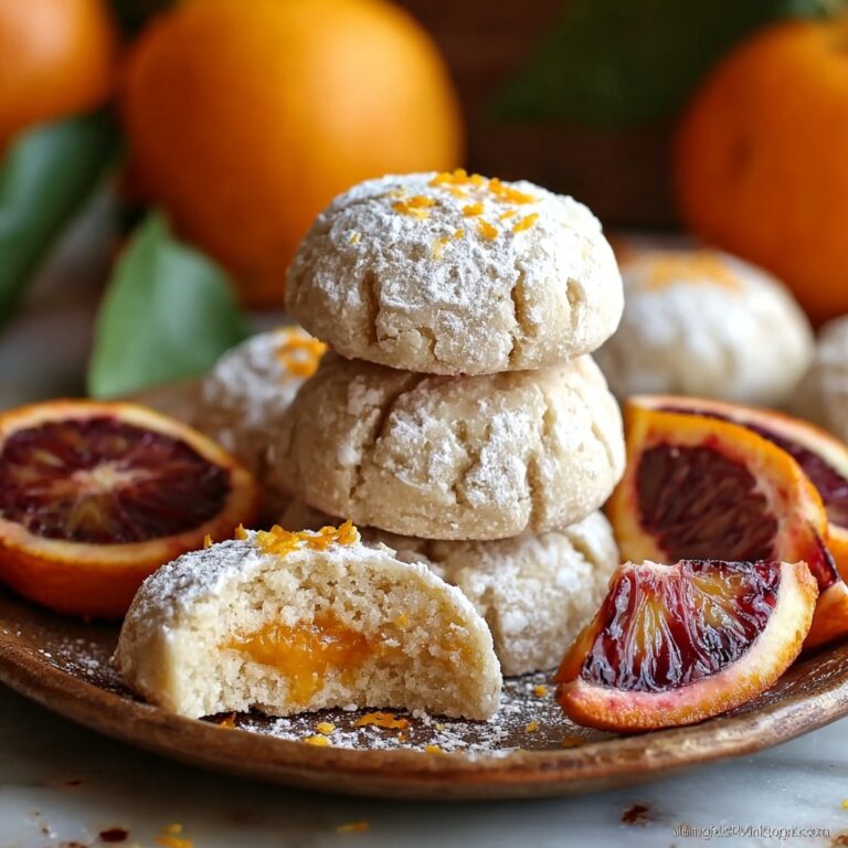 Orange Cardamom Meltaways – Buttery Citrus Cookies You’ll Love Recipe