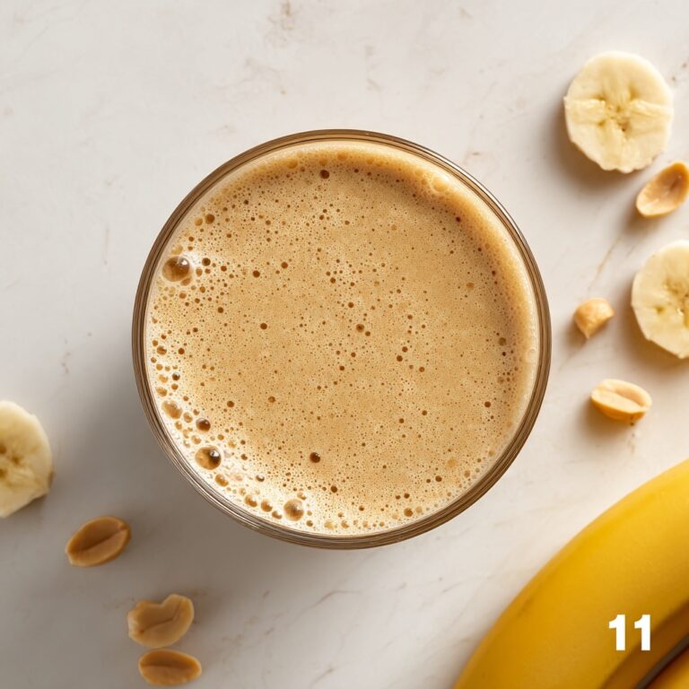 Peanut Butter Banana Oat Smoothie Recipe