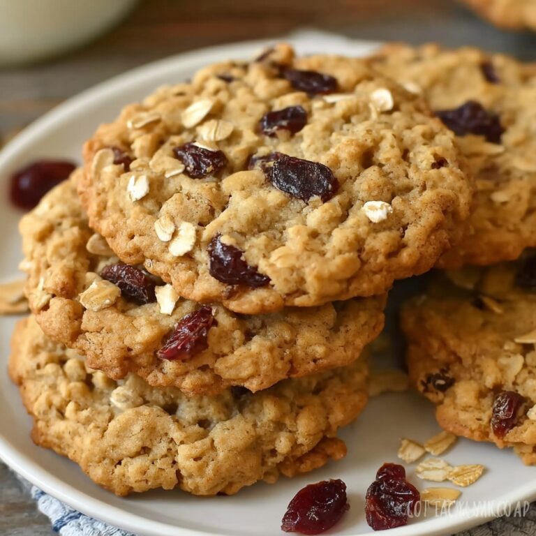 3-Ingredient Oatmeal Cookies Recipe