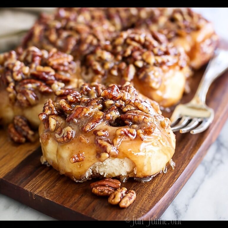 Shortcut Caramel Pecan Cinnamon Rolls Recipe