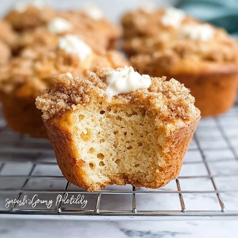 Coffee Cake Greek Yogurt Muffins Recipe
