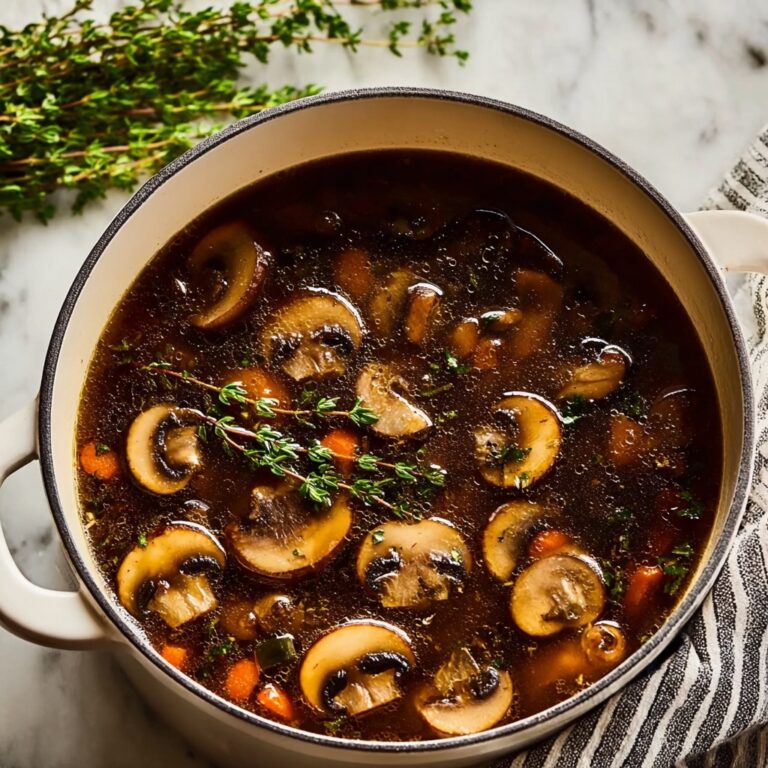 Healthy Mushroom Soup Recipe