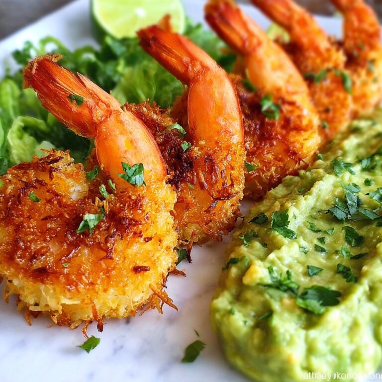 Baked Thai Coconut Shrimp with Lemongrass Guacamole Recipe