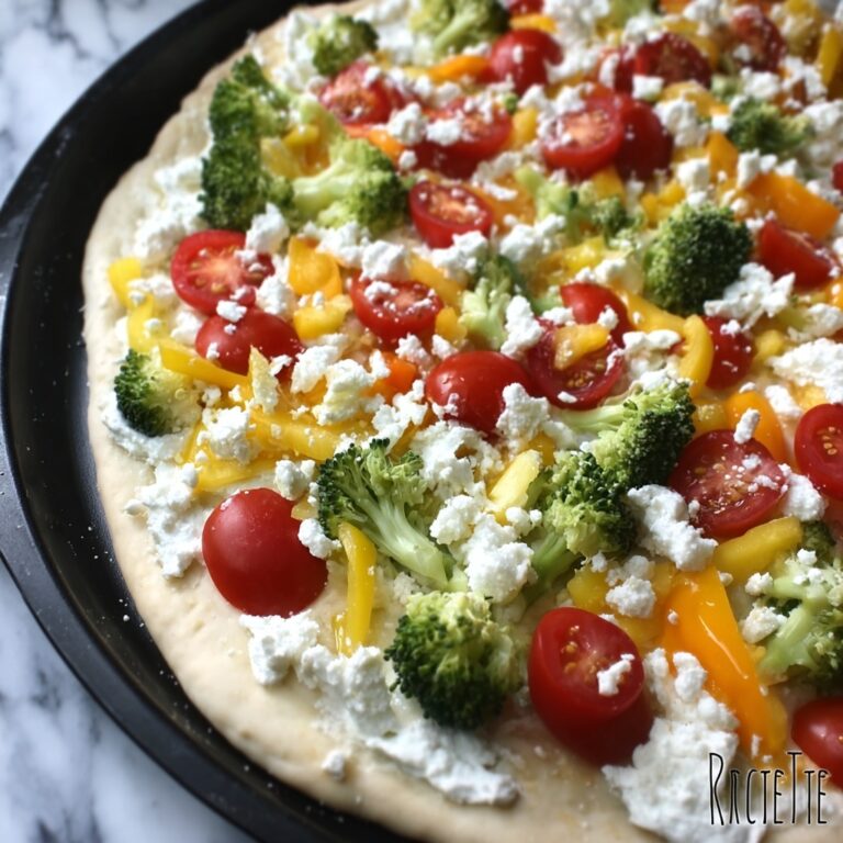 Cold Veggie Pizza Perfection for Your Next Gathering Recipe