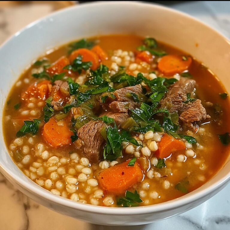 Hearty Beef and Pearl Barley Stew Recipe