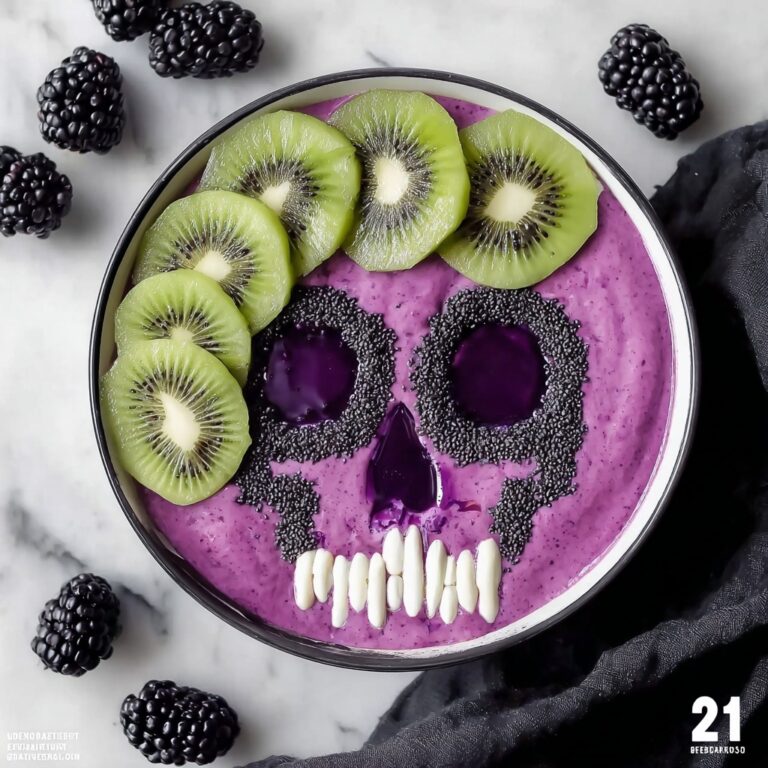 Delicious Halloween Smoothie Bowl That’s Spooktacularly Healthy Recipe