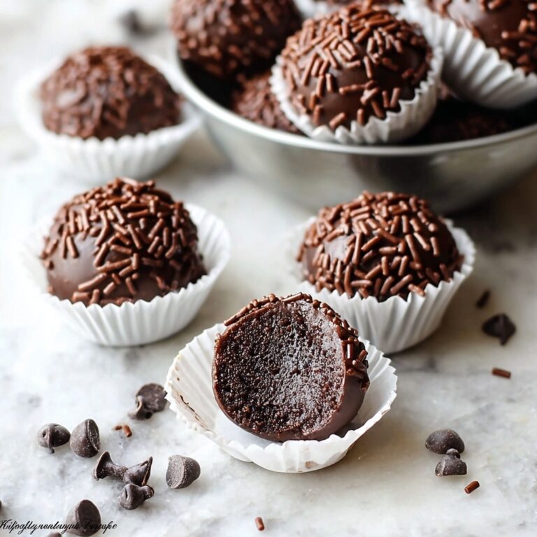 Gooey Vegan Brigadeiro: Irresistible Dairy-Free Delights Recipe