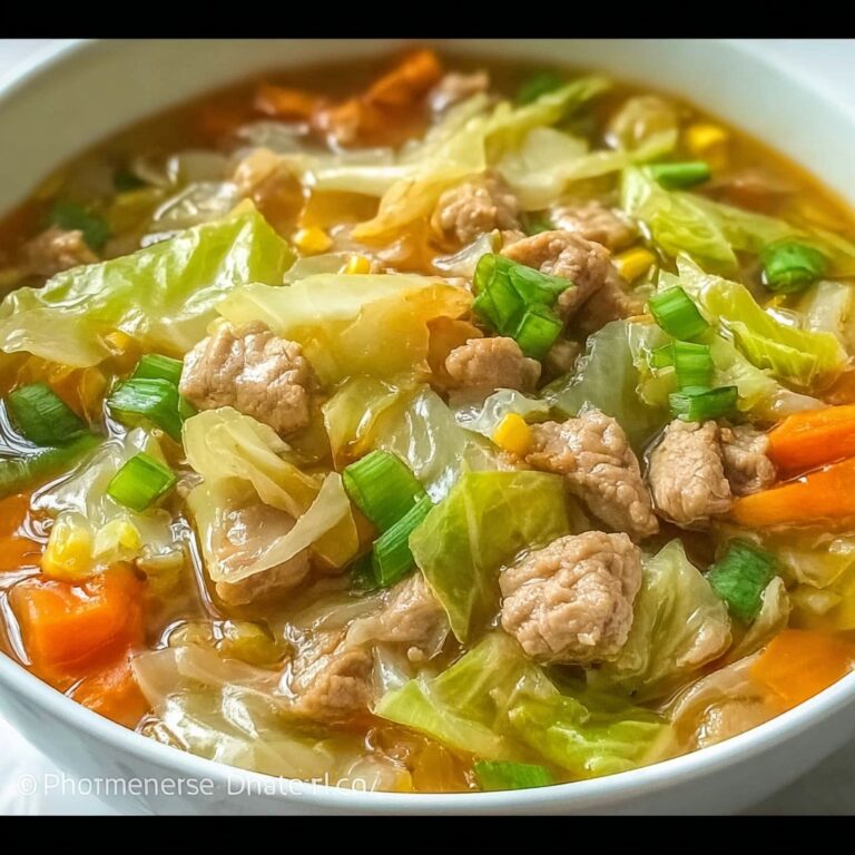 One-Pot Egg Roll Soup: Cozy Comfort in Every Bowl Recipe