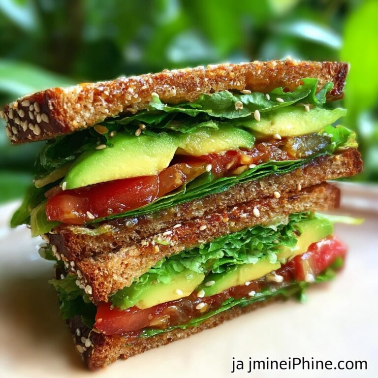 Avocado Sandwich with Spicy Mayo Recipe