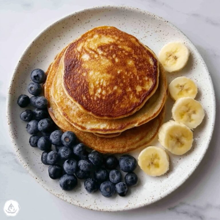 Flourless Banana & Protein Powder Pancakes Recipe