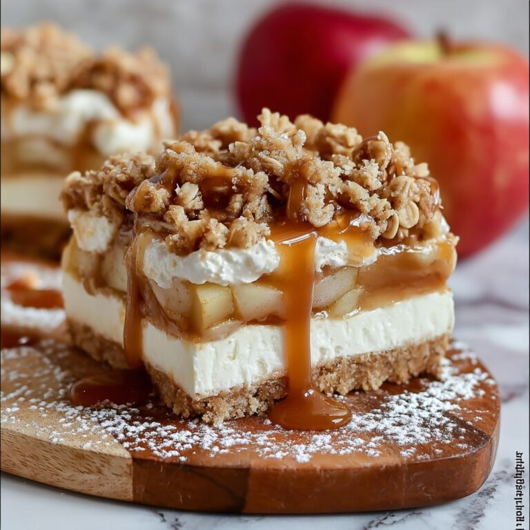 Salted Caramel Apple Pie Cheesecake Recipe