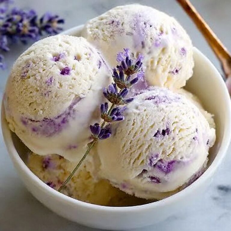 Honey Lavender Ice Cream Recipe