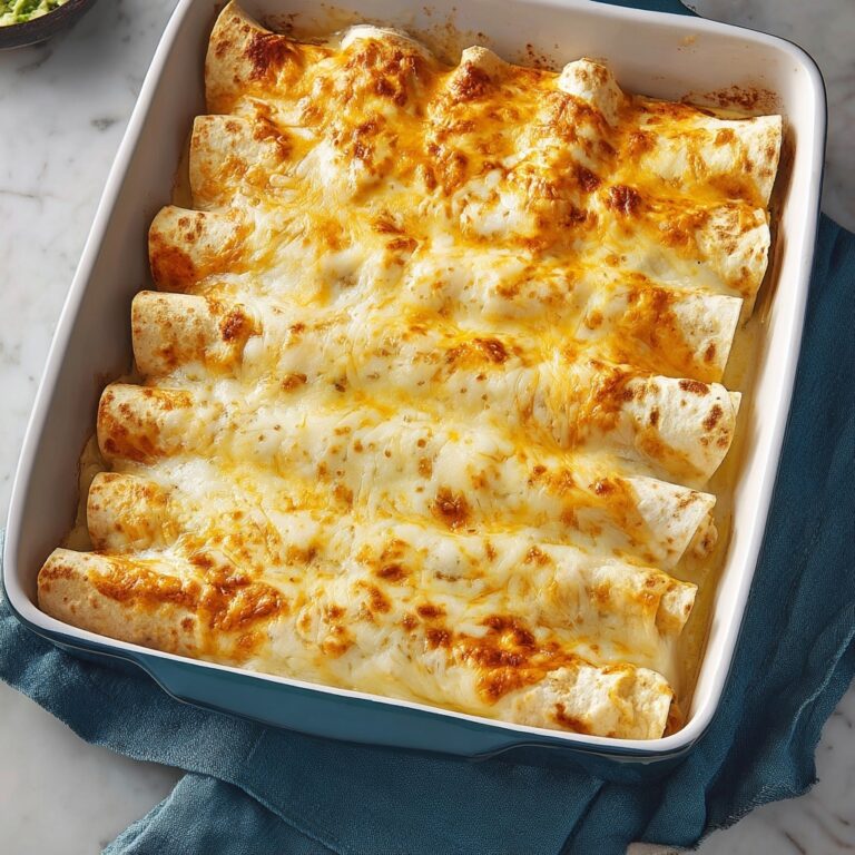 White Chicken Enchiladas Recipe