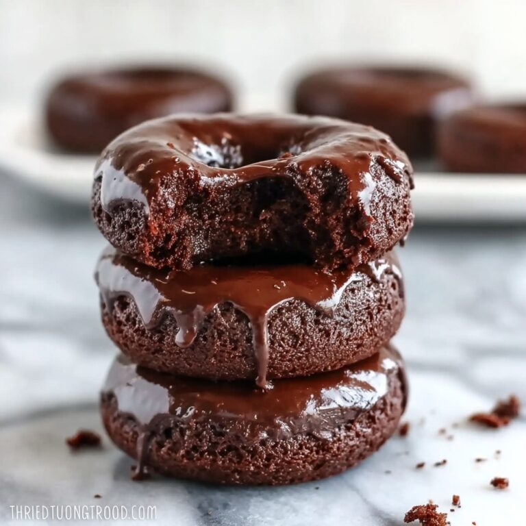 Chocolate Old Fashioned Doughnuts Recipe
