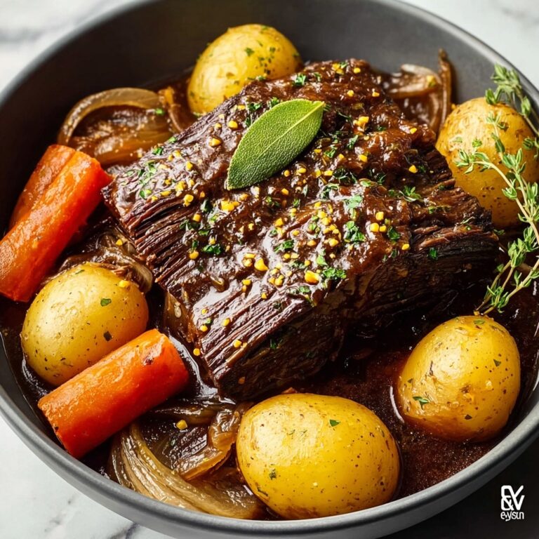 Sauerbraten German Pot Roast Recipe