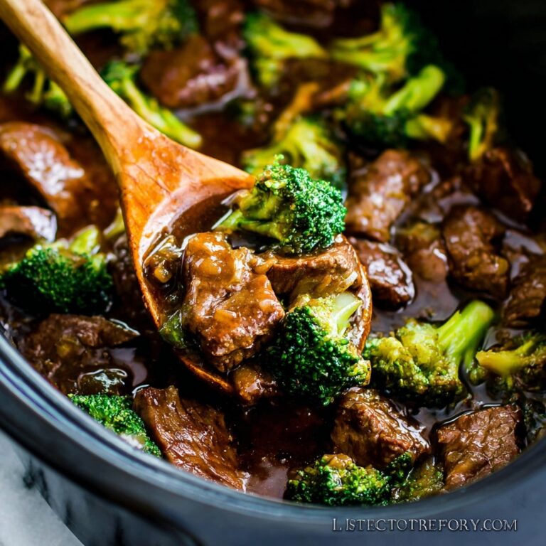Crock Pot Beef and Broccoli Recipe
