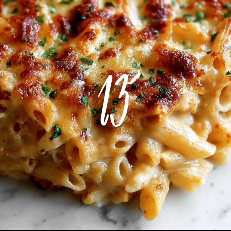 French Onion Pasta Bake Recipe