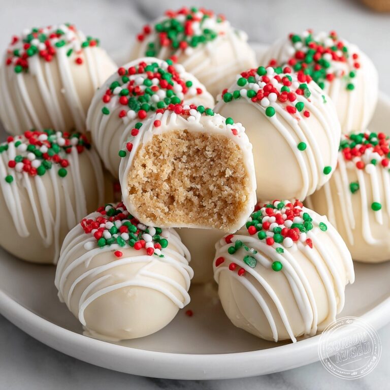 Sugar Cookie Truffles Recipe