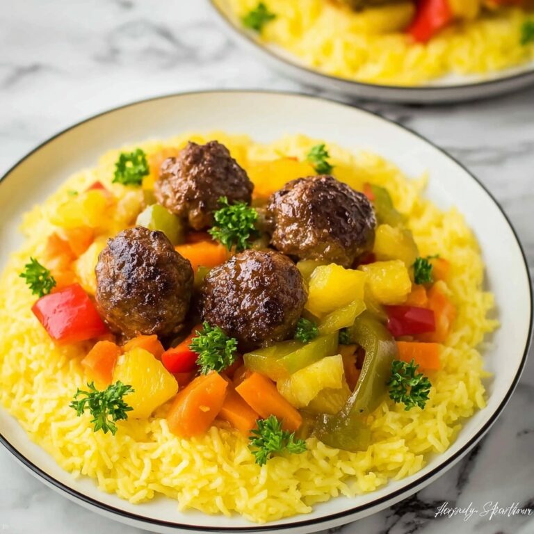Sweet and Sour Meatballs Recipe