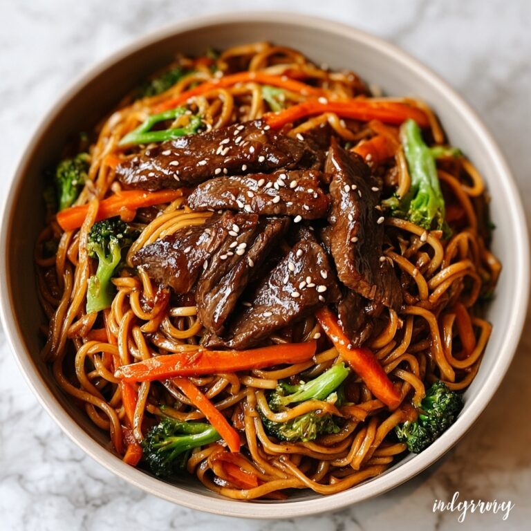 Beef Lo Mein Recipe