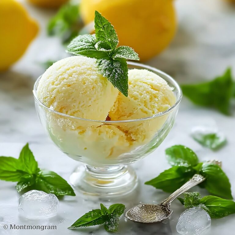 Lemon and Basil Granita Recipe