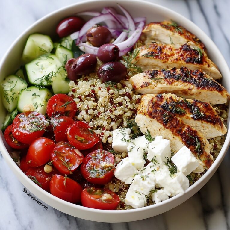 Greek Chicken Bowl Recipe