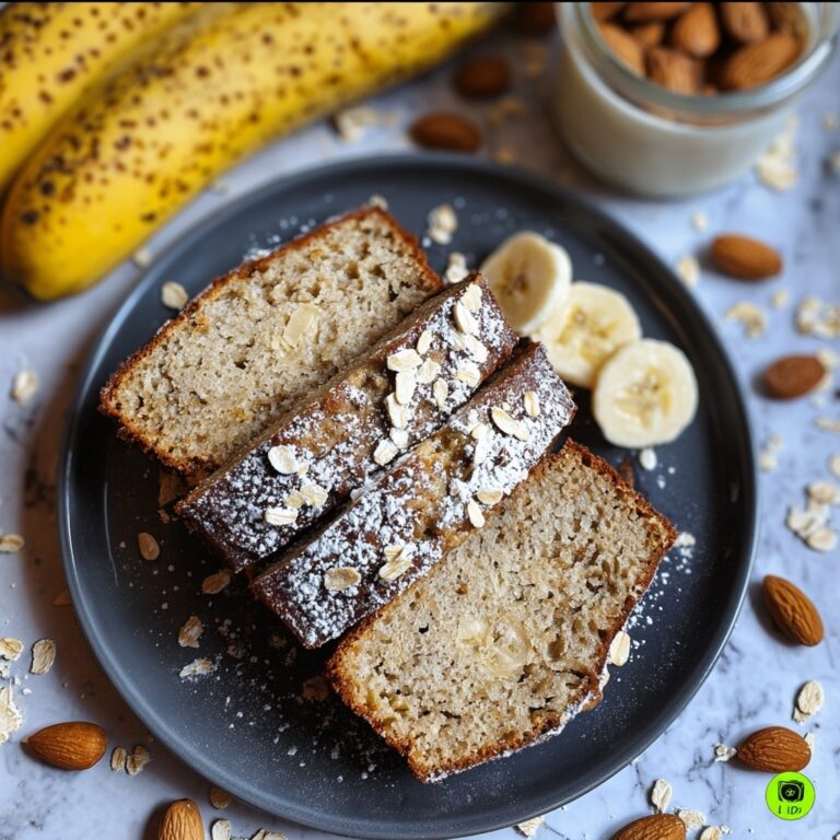 Almond Flour Banana Bread Recipe