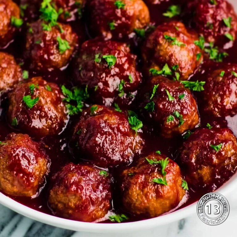 Cranberry Meatballs: Your Festive Holiday Crowd-Pleaser Recipe